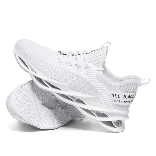 Plus Size Breathable Flyknit Running Shoes for Gym